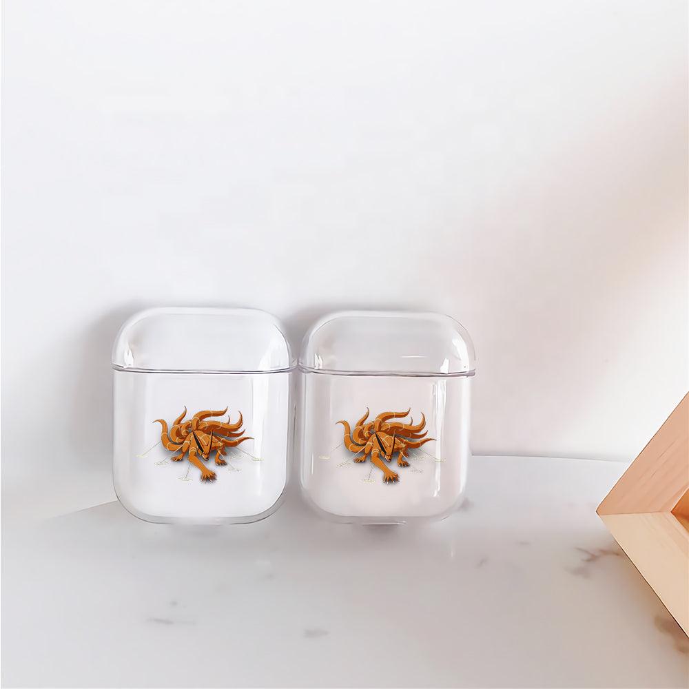 Kurama Kushina Chain of Fuin Apple Airpods Clear Case-Xtracase