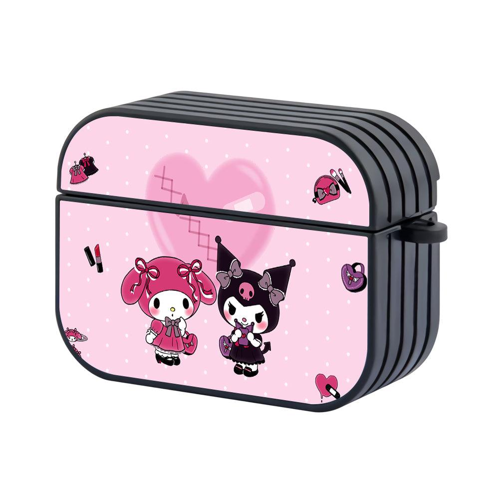 Kuromi Lovely Friends Hard Plastic Case Cover For Apple Airpods Pro-Xtracase