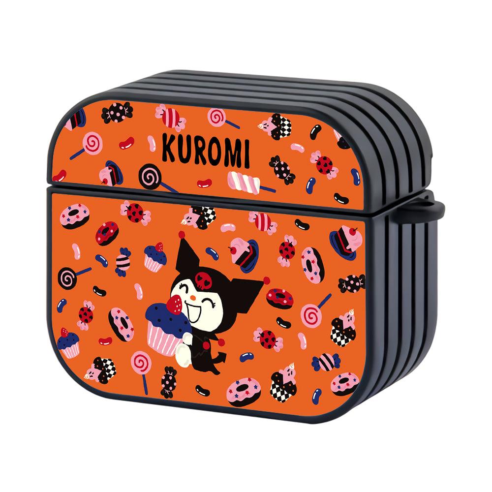 Kuromi a Day Party with Sweets Hard Work Apple Airpods 4 Case-Xtracase