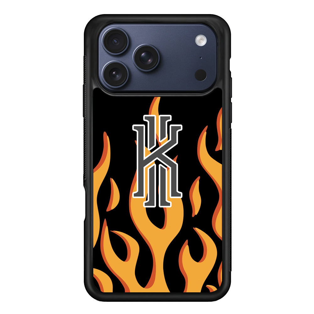 Kyrie Irving Burning Logo iPhone 17 Pro Case - Xtracase