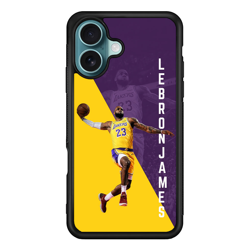 Lebron James Lakers 23 iPhone 16 Plus Case - Xtracase