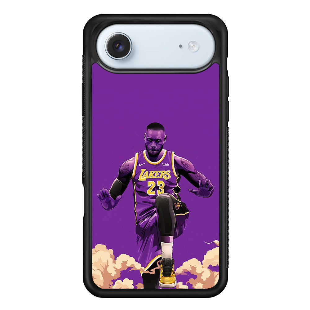 Lebron James Purple Background iPhone 17 Air Case - Xtracase