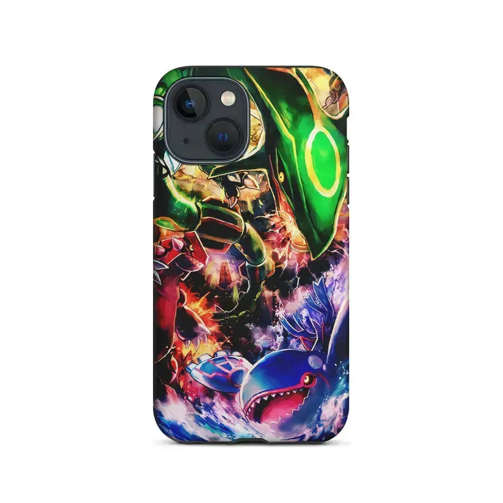 Legendary Pokemon Monsters Trio iPhone 13 Mini Case-2 in 1 Tough Case-Xtracase