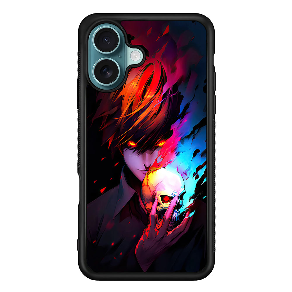 Light Yagami From Death Note iPhone 16 Plus Case - Xtracase