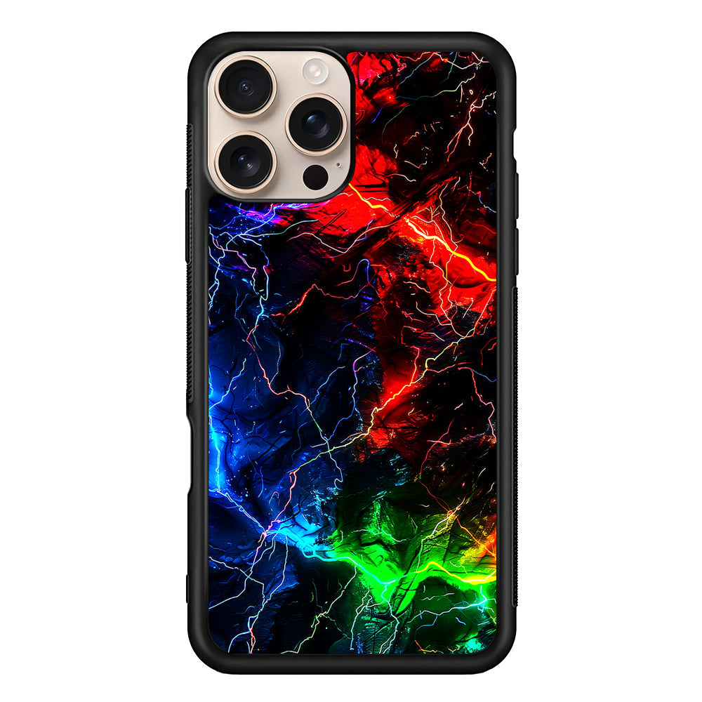 Lightning Strike at Night iPhone 16 Pro Max Case - iPhone 16 Pro Max
