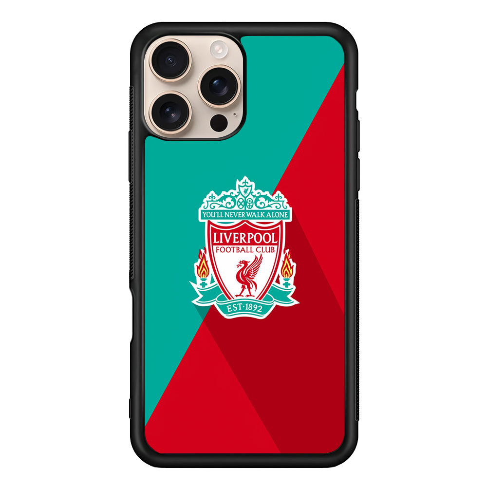 Liverpool FC Green Red iPhone 16 Pro Case - iPhone 16 Pro