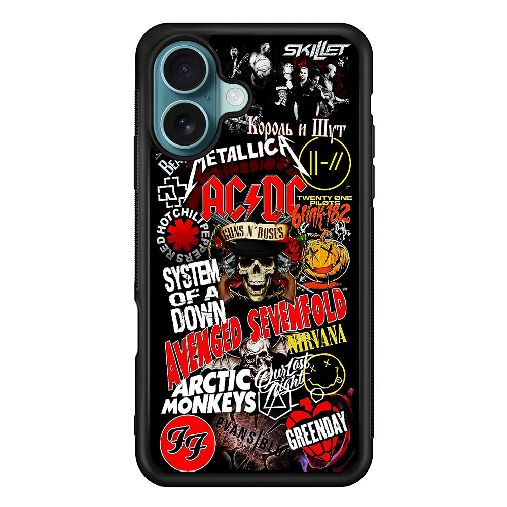 Logo Band Legends iPhone 16 Case - Xtracase