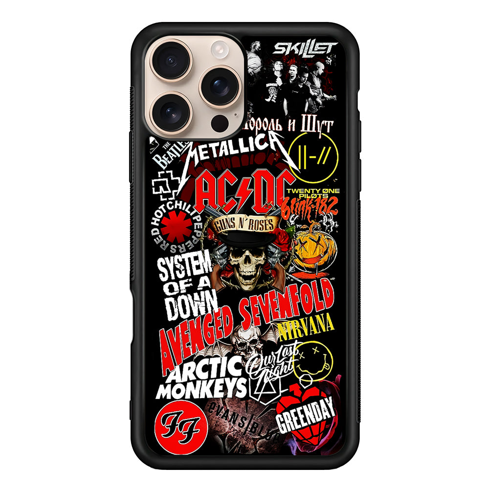 Logo Band Legends iPhone 16 Pro Case - iPhone 16 Pro