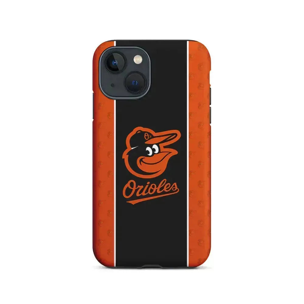 MLB Baltimore Orioles Team iPhone 13 Mini Case-2 in 1 Tough Case-Xtracase