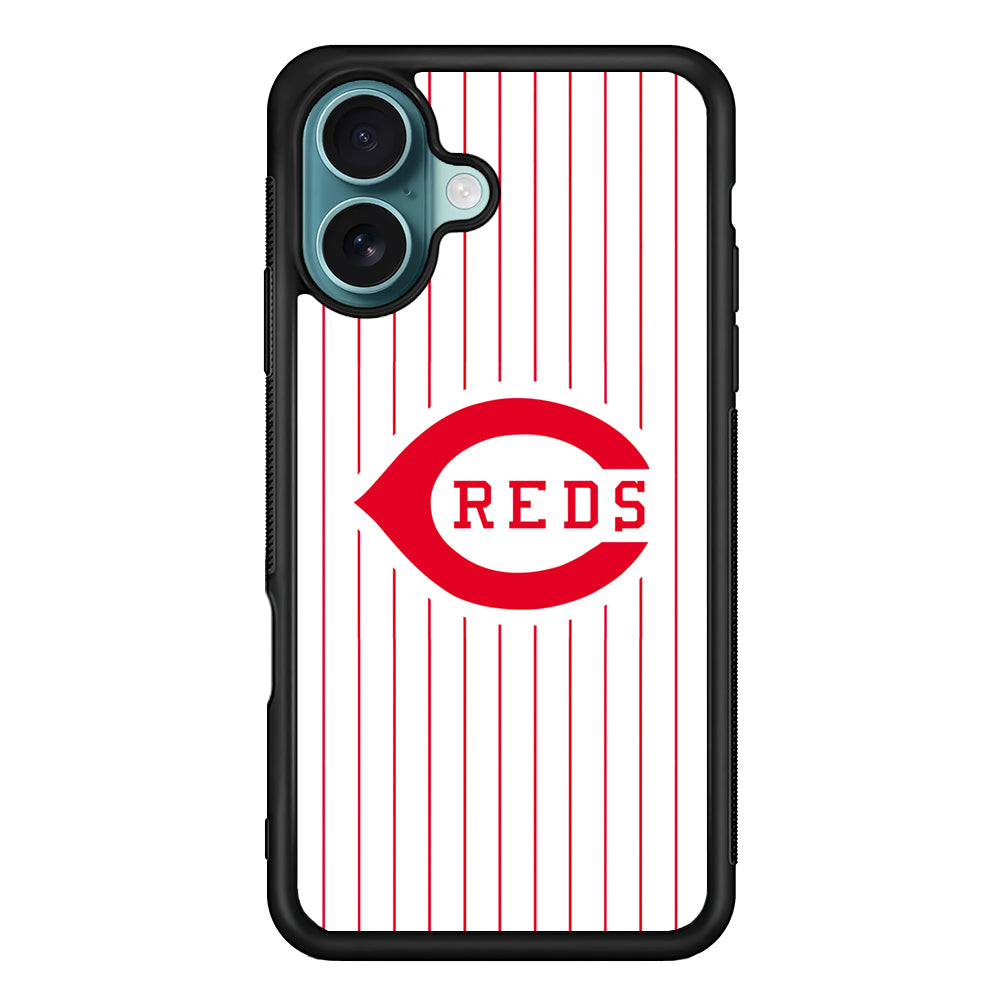 MLB Cincinnati Reds Team iPhone 16 Case - Xtracase
