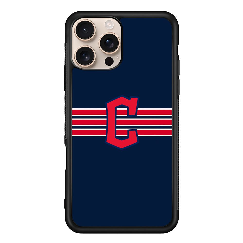 MLB Cleveland Guardians Team iPhone 16 Pro Max Case - iPhone 16 Pro Max