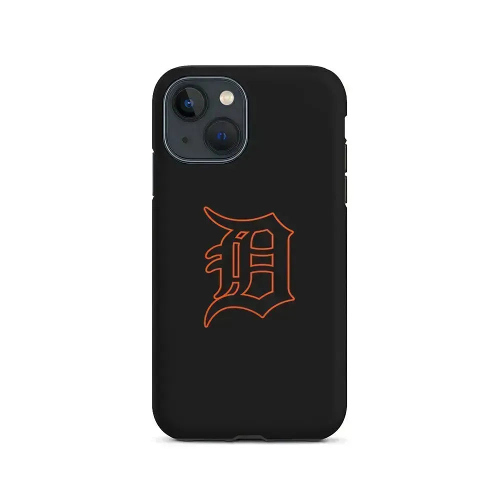 MLB Detroit Tigers Team iPhone 13 Mini Case-2 in 1 Tough Case-Xtracase