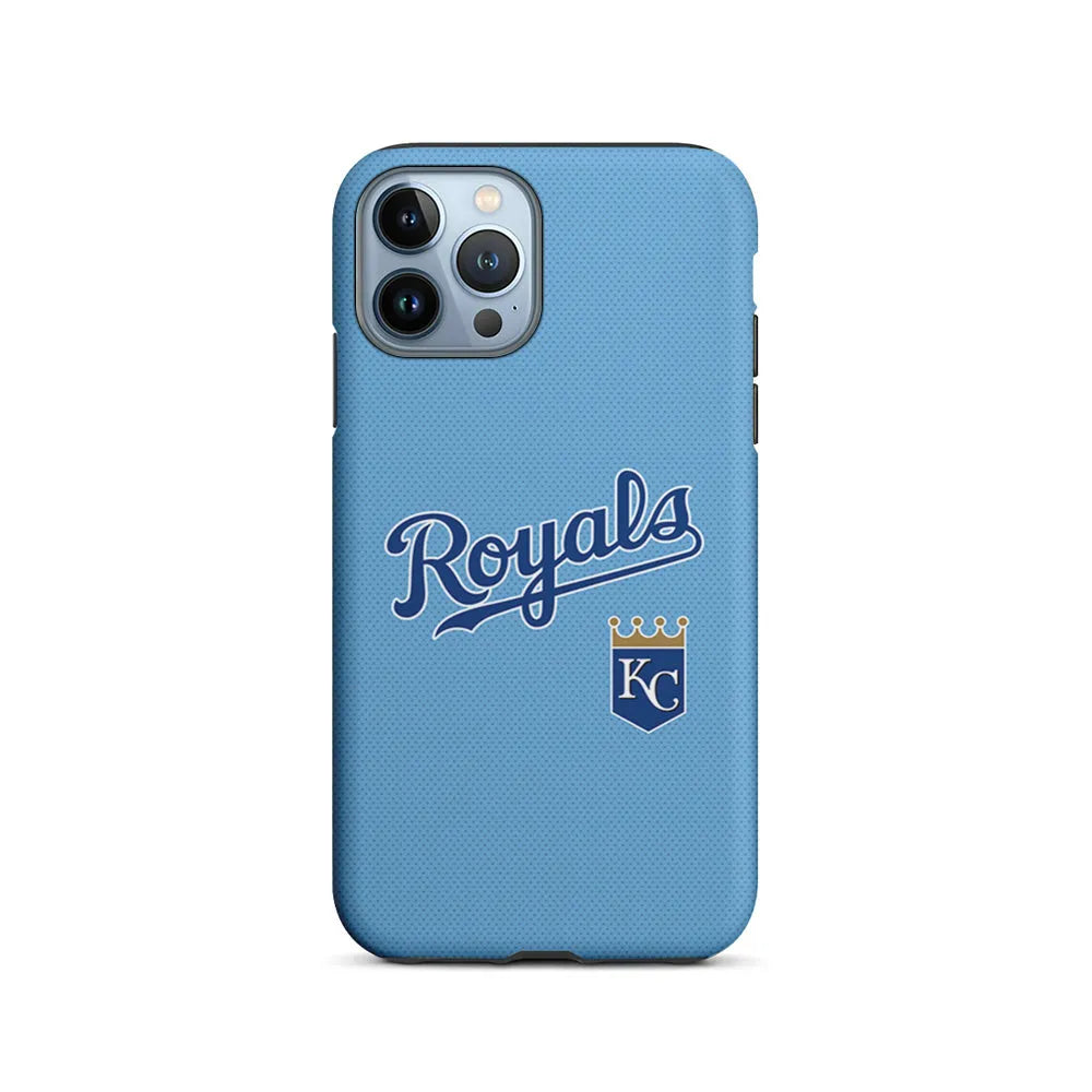 MLB Kansas City Royals Logo iPhone 13 Pro Case-2 in 1 Tough Case-Xtracase