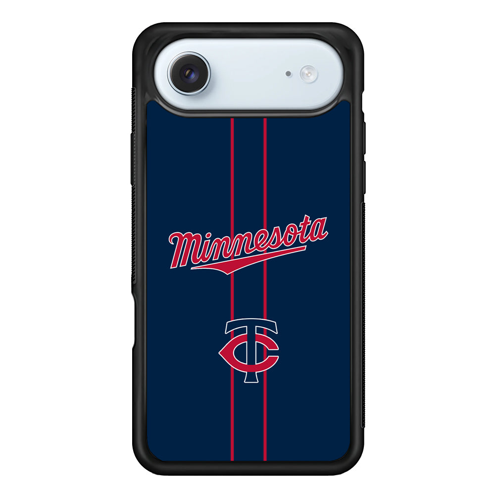MLB Minnesota Twins Red Line iPhone 17 Air Case - Xtracase