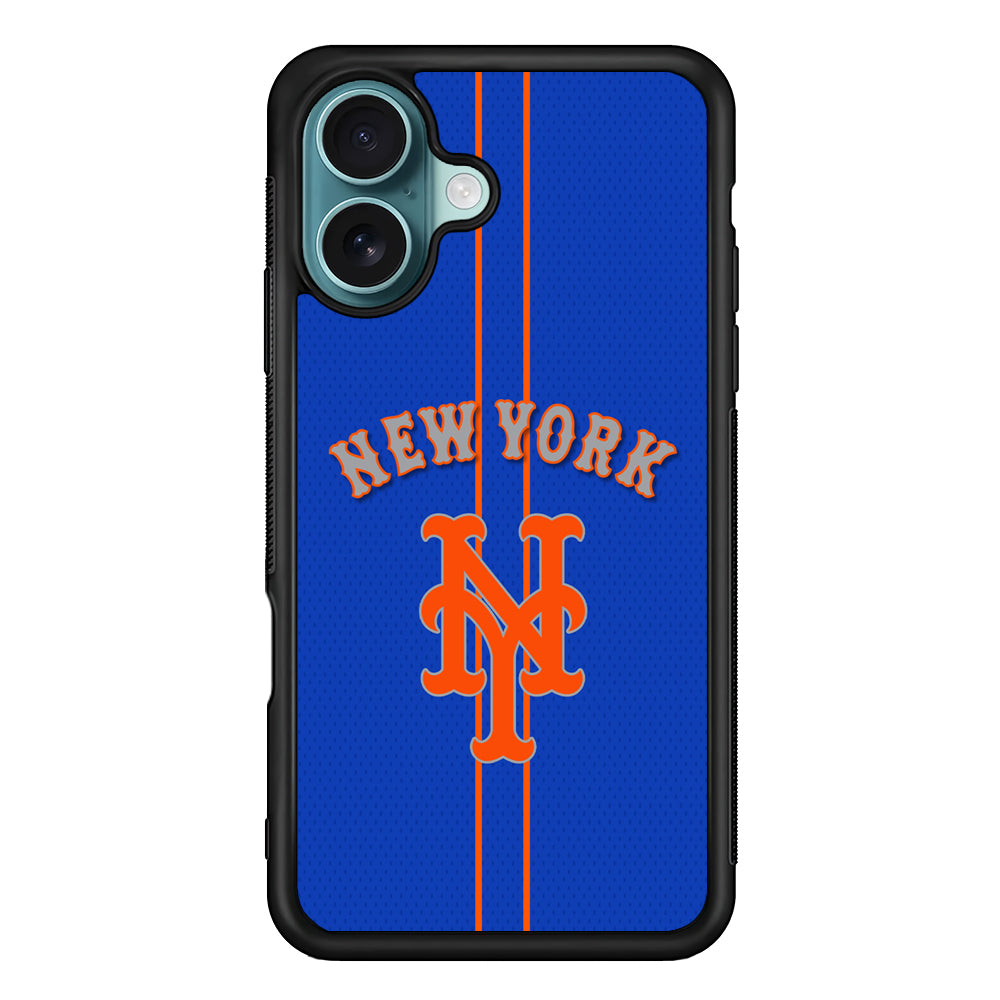 MLB New York Mets Team iPhone 16 Plus Case - Xtracase