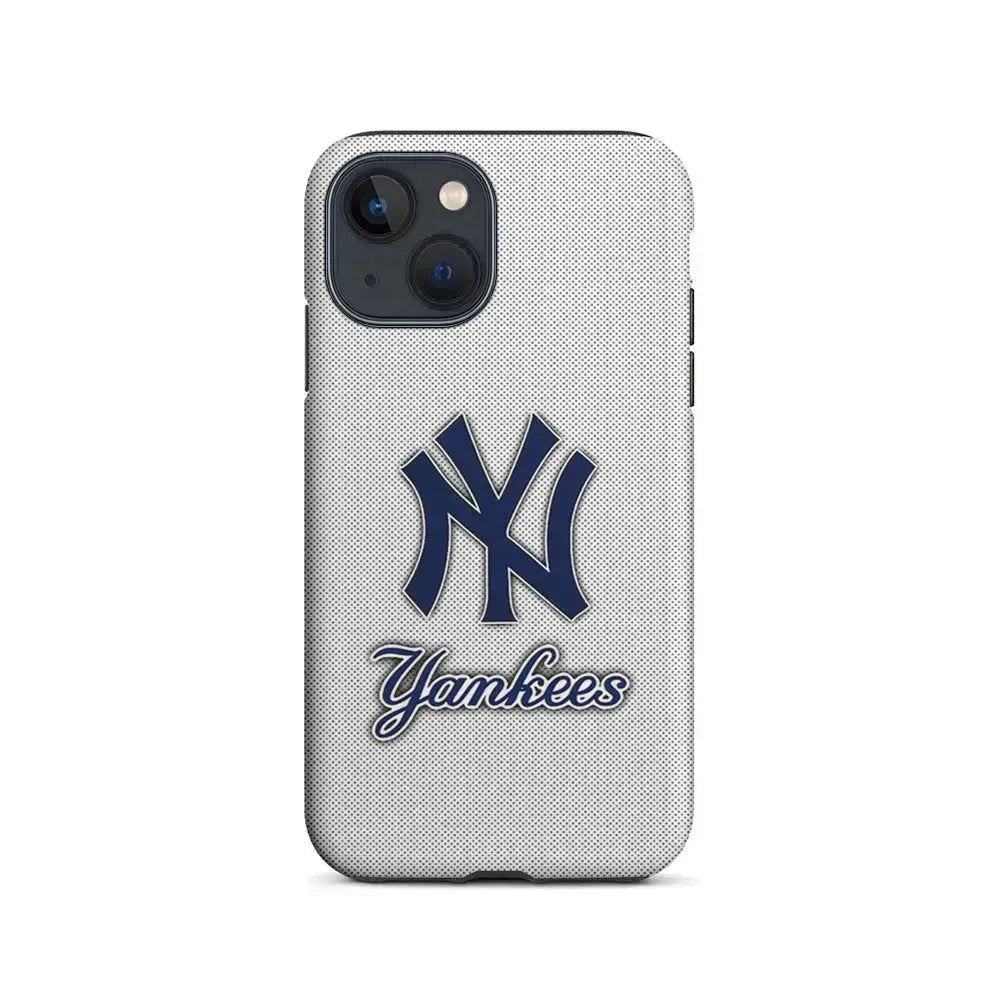 MLB New York Yankees Team iPhone 13 Mini Case-2 in 1 Tough Case-Xtracase