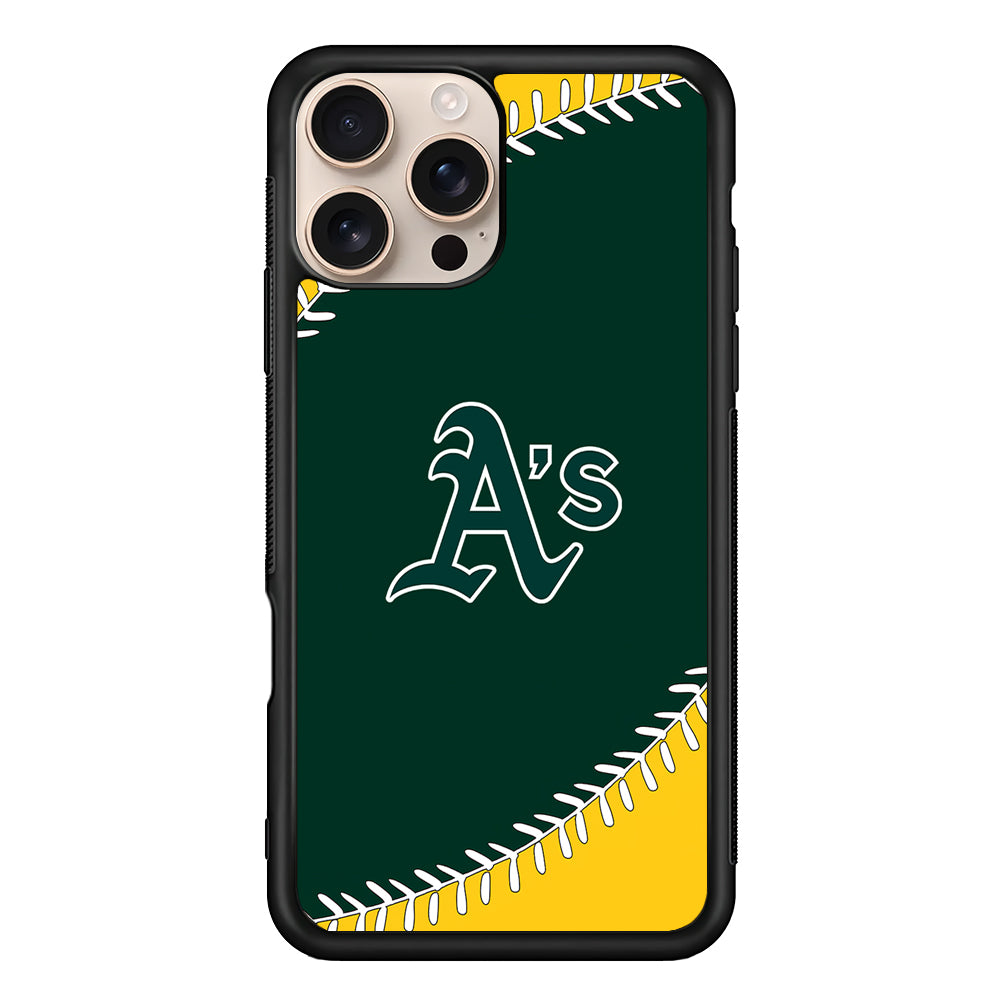 MLB Oakland Athletics Team iPhone 16 Pro Case - iPhone 16 Pro