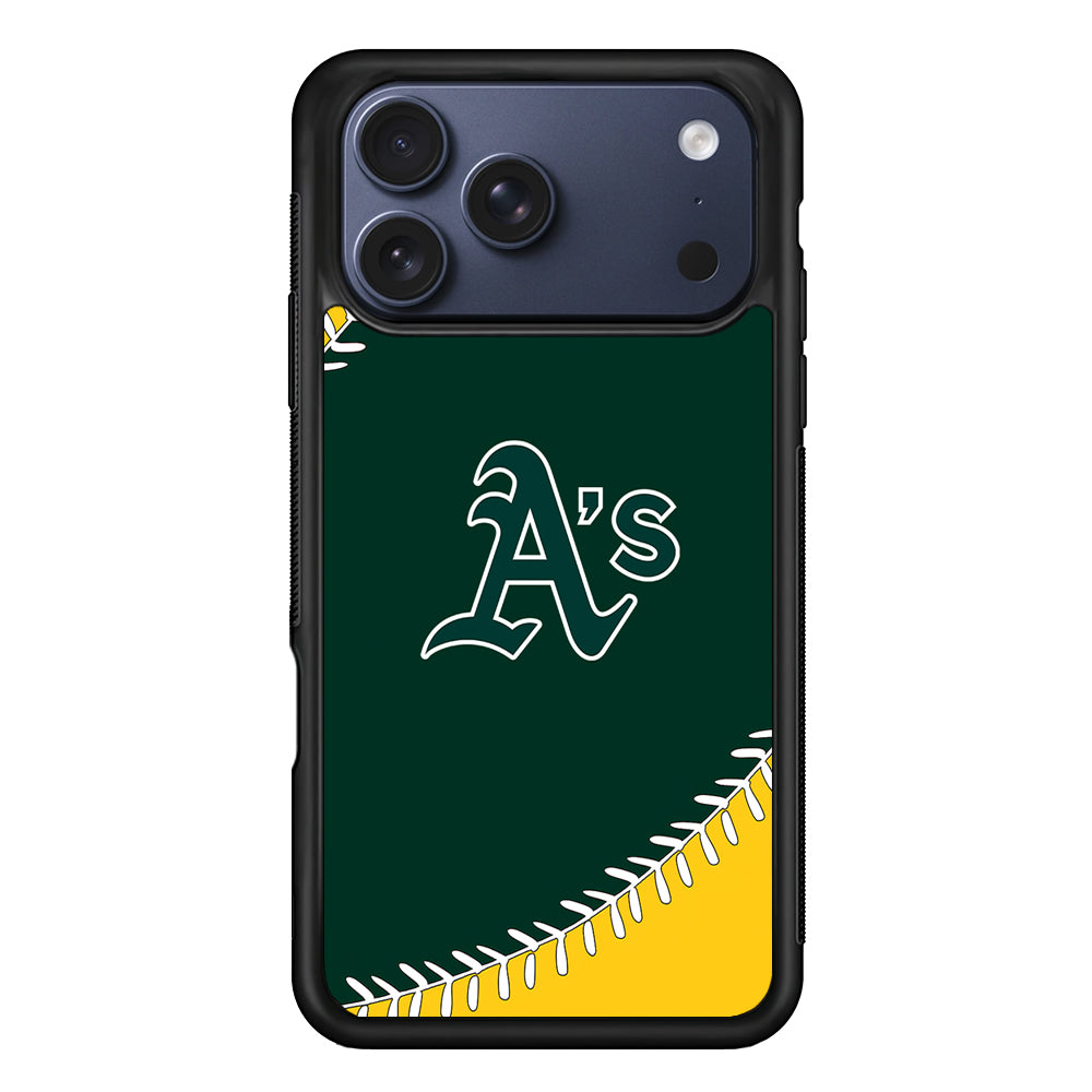 MLB Oakland Athletics Team iPhone 17 Pro Max Case - Xtracase
