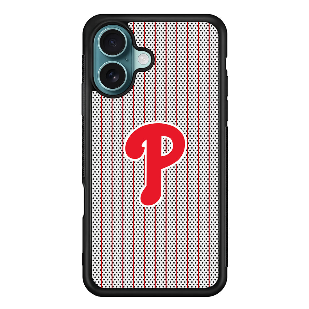 MLB Philadelphia Phillies Team iPhone 16 Plus Case - Xtracase