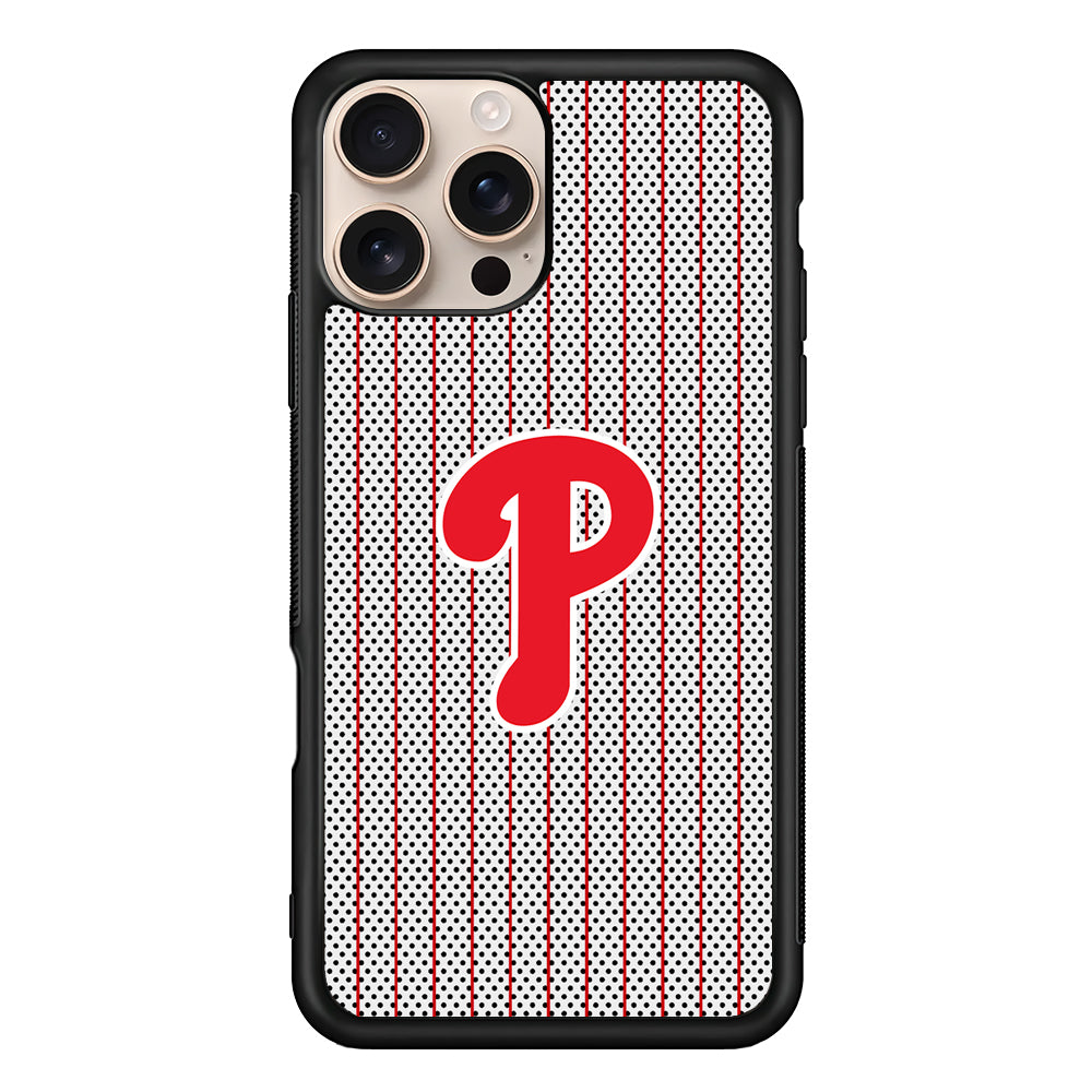 MLB Philadelphia Phillies Team iPhone 16 Pro Case - iPhone 16 Pro