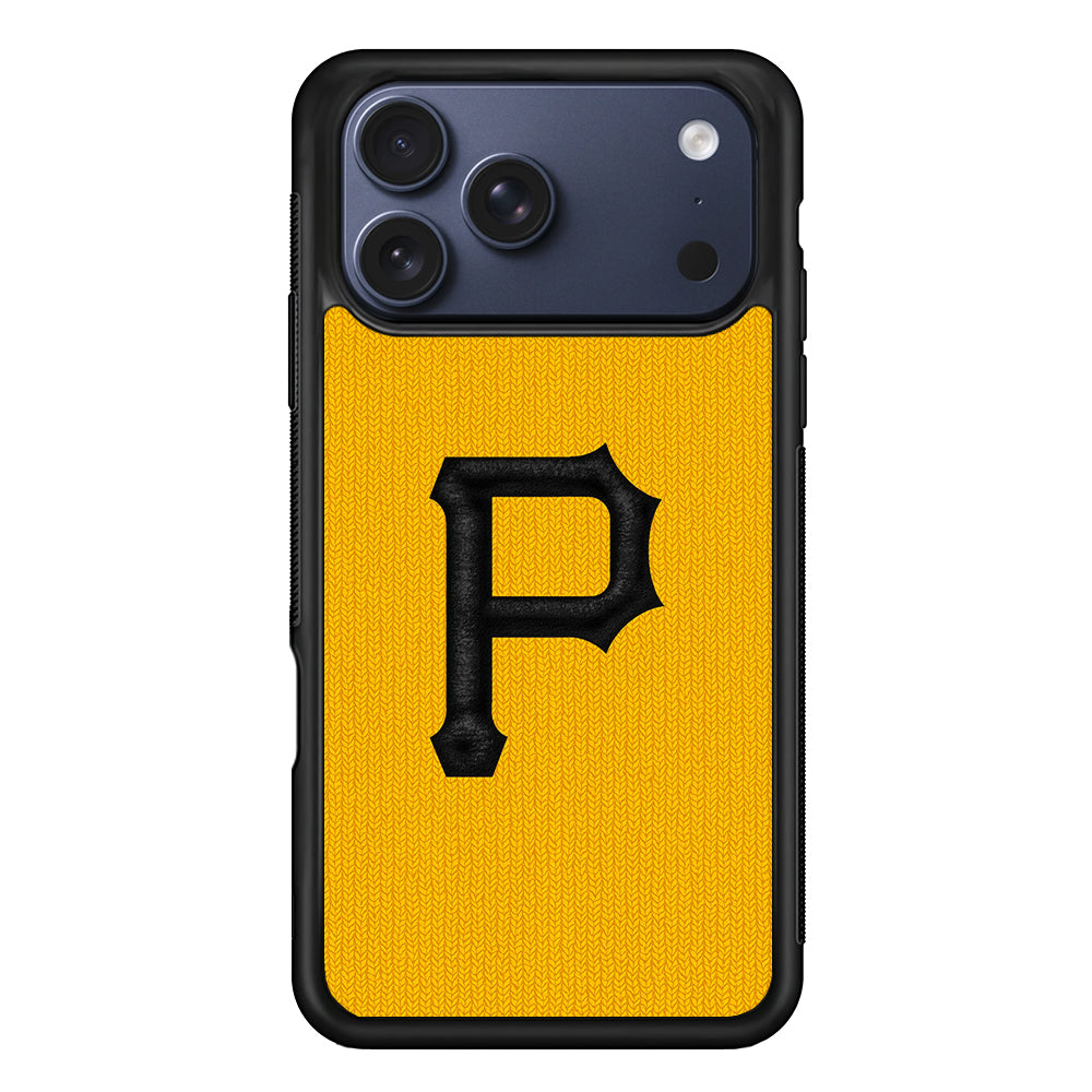 MLB Pittsburgh Pirates Pattern iPhone 17 Pro Case - Xtracase