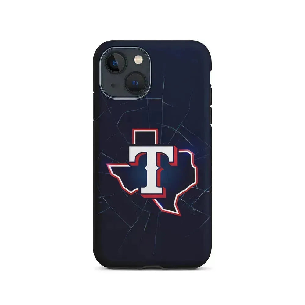 MLB Texas Rangers Team iPhone 13 Mini Case-2 in 1 Tough Case-Xtracase