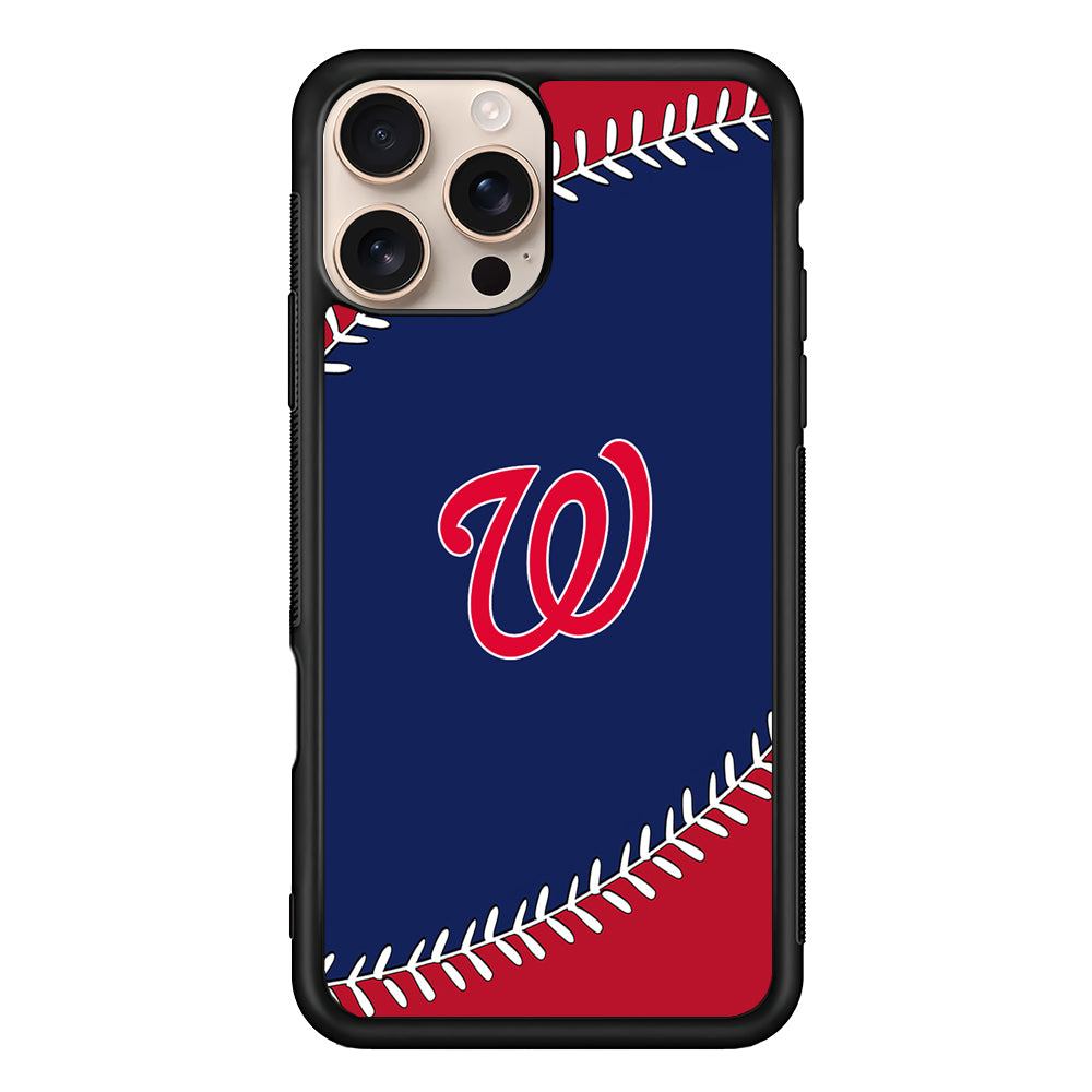 MLB Washington Nationals Logo iPhone 16 Pro Case - iPhone 16 Pro