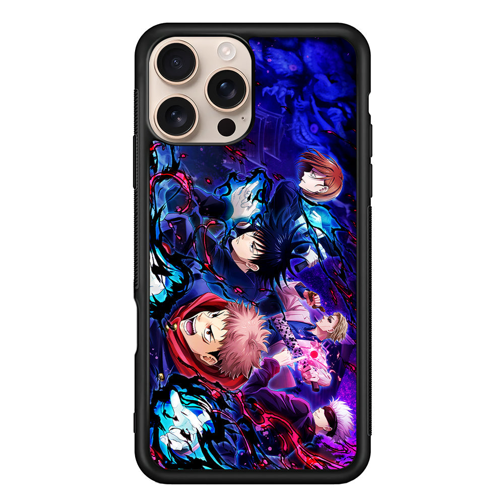 Main Characters of Jujutsu Kaisen iPhone 16 Pro Max Case - iPhone 16 Pro Max