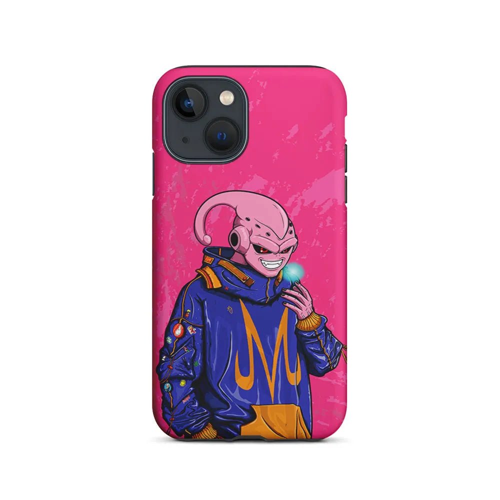 Majin Buu Dragon Ball Z Jacket iPhone 14 Plus Case-2 in 1 Tough Case-Xtracase
