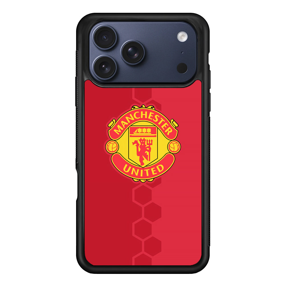 Manchester United Red Emblem iPhone 17 Pro Max Case - Xtracase