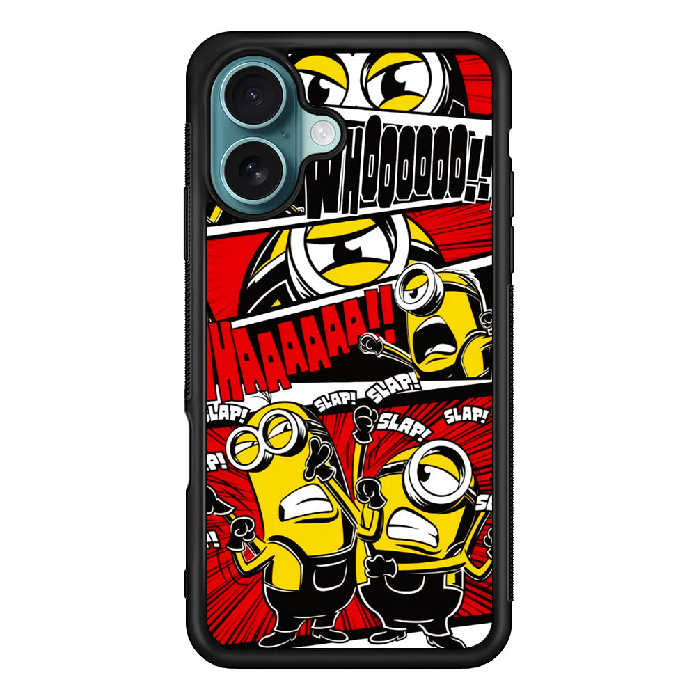 Minions Act Like In The Comic iPhone 16 Plus Case - Xtracase