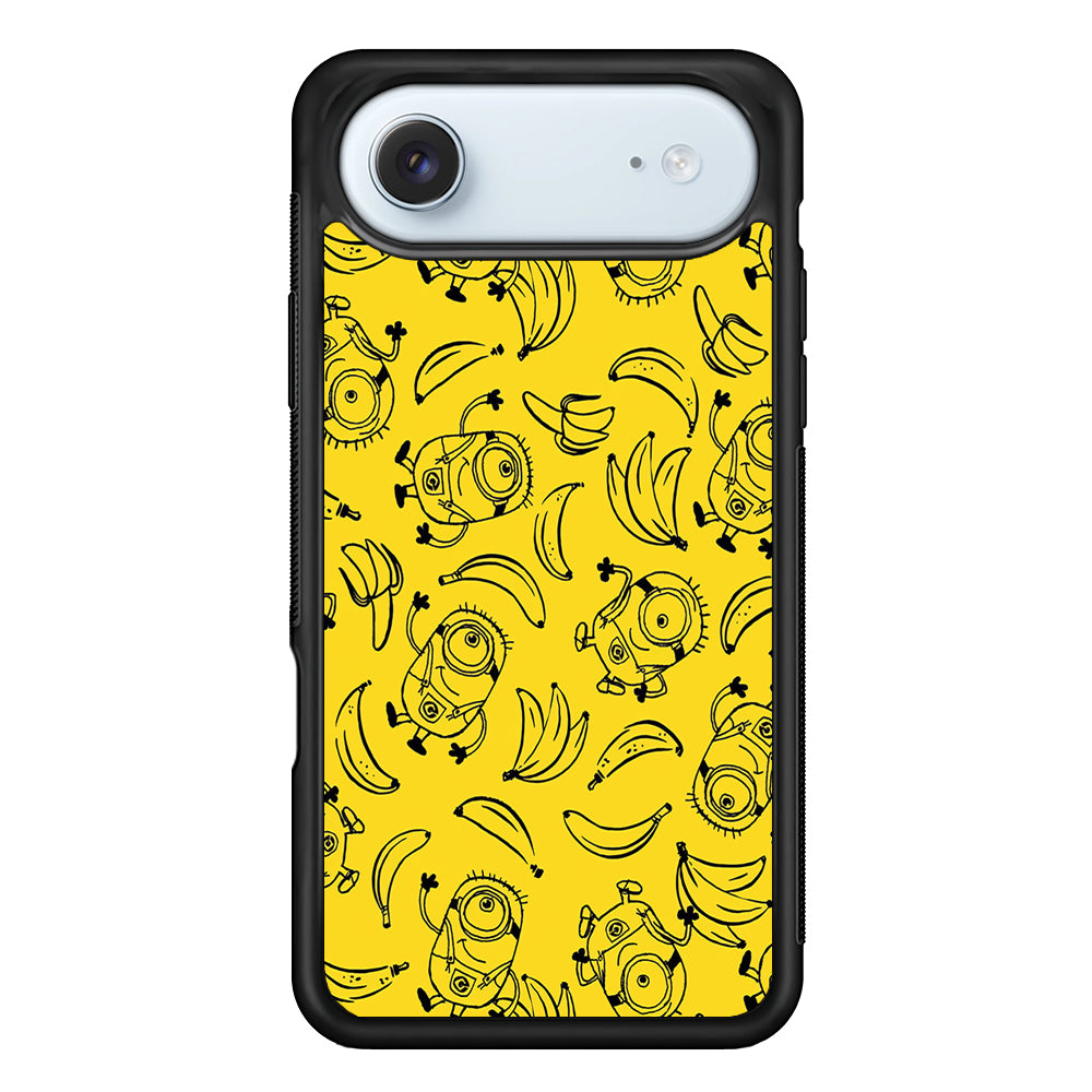 Minions and Banana Yellow iPhone 17 Air Case - Xtracase
