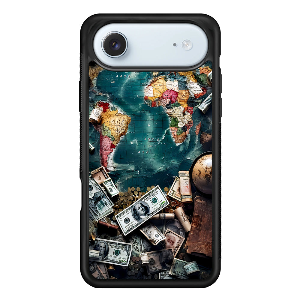 Money on The Map Travel iPhone 17 Air Case - Xtracase
