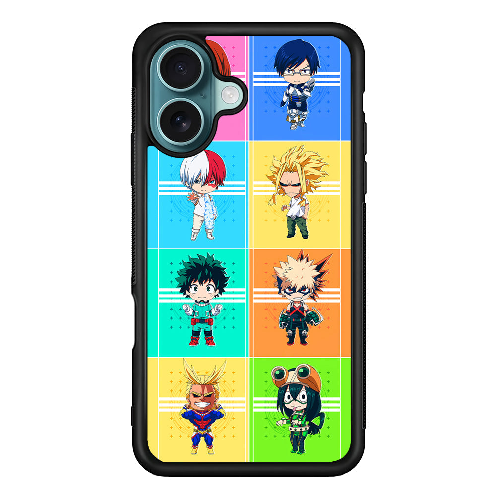 My Hero Academia Characters Chibi iPhone 17 Case - Xtracase