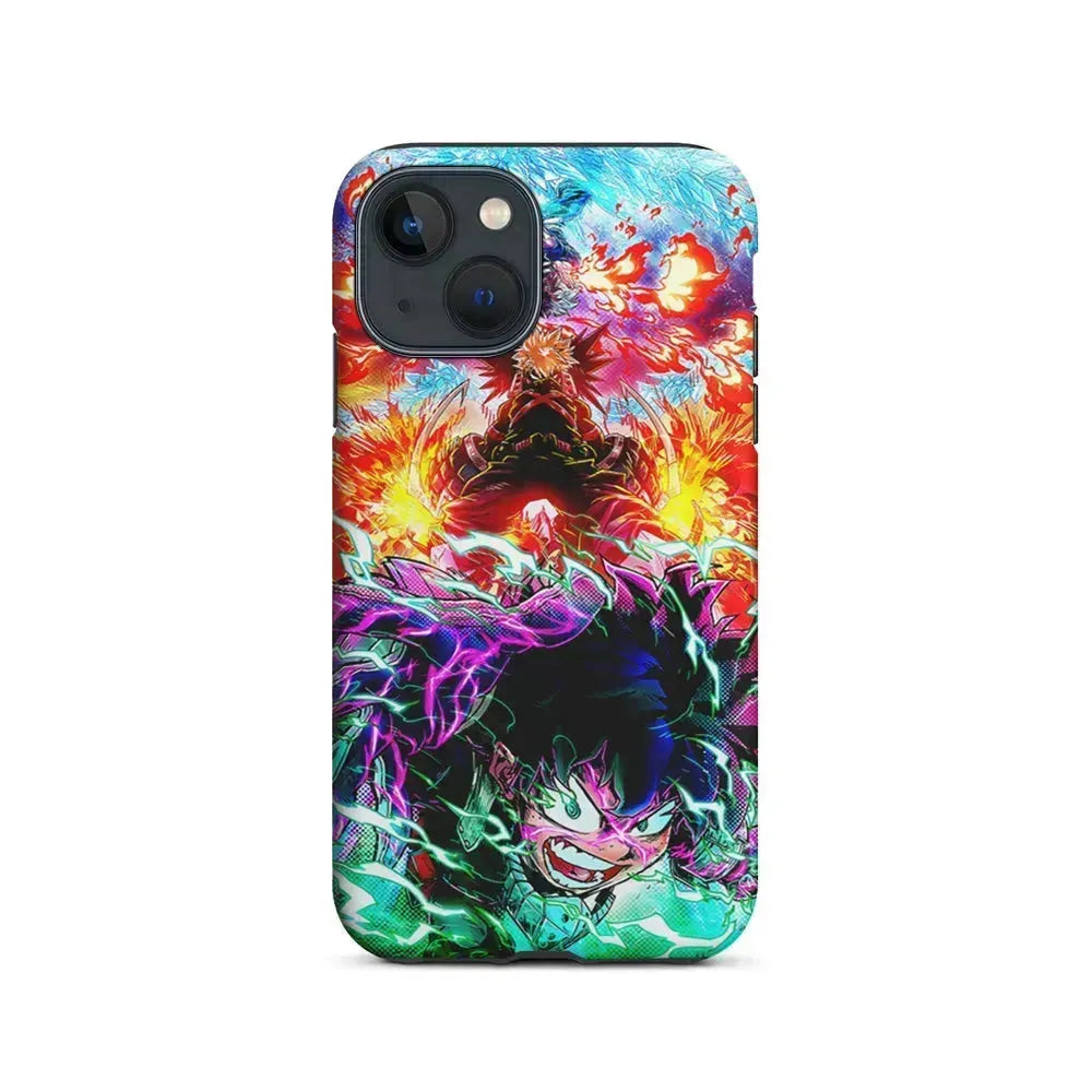 My Hero Academia Izuku and Friends iPhone 13 Mini Case-2 in 1 Tough Case-Xtracase