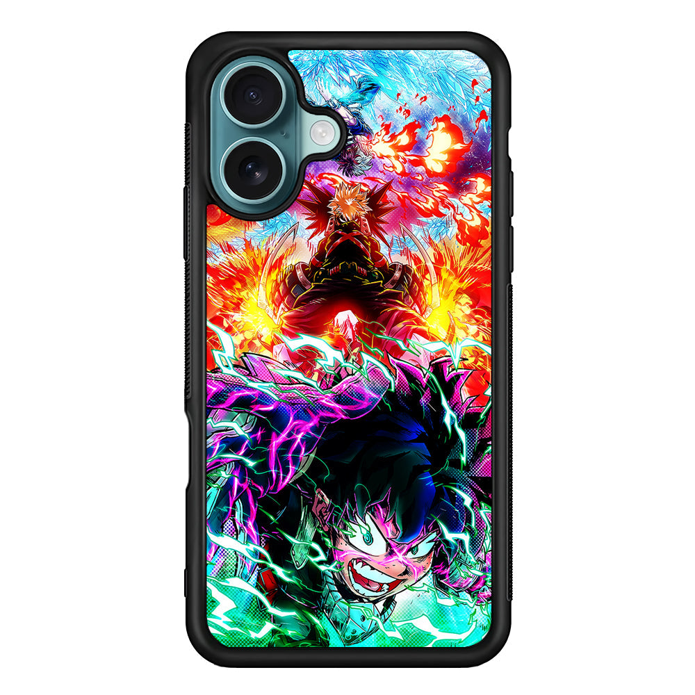 My Hero Academia Izuku and Friends iPhone 16 Plus Case - Xtracase