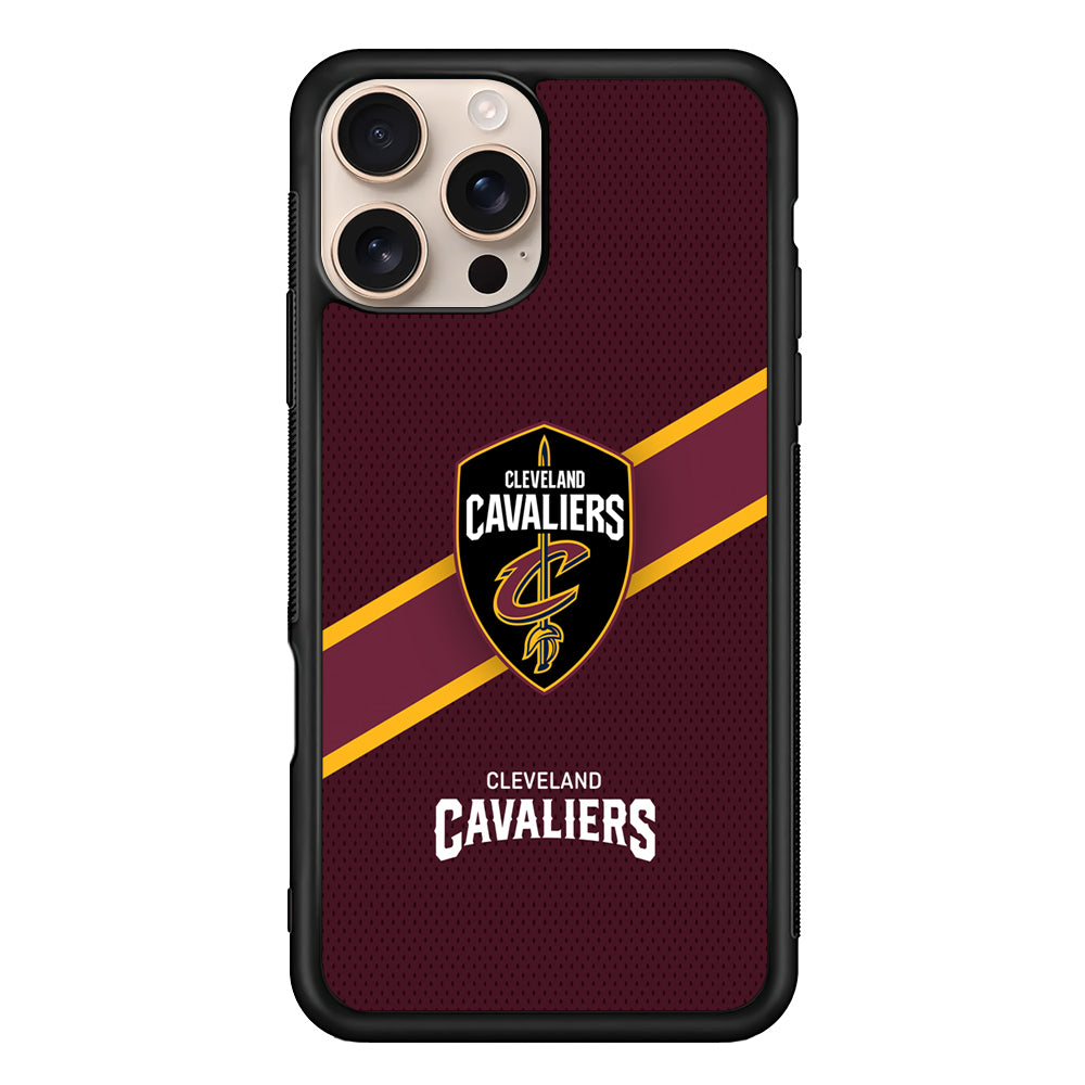 NBA Cleveland Cavaliers Logo iPhone 16 Pro Case - iPhone 16 Pro