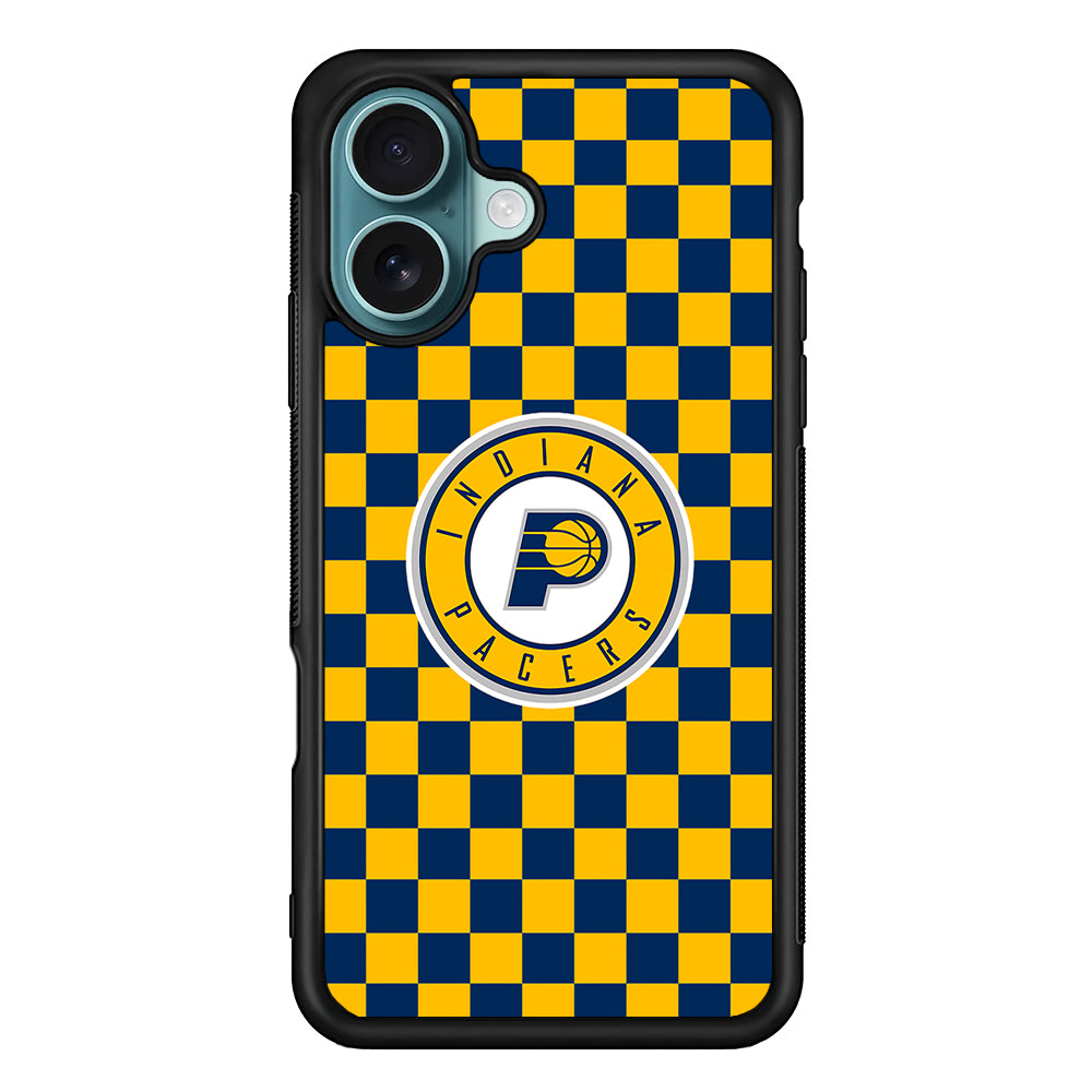 NBA Indiana Pacers Plaid iPhone 16 Case - Xtracase