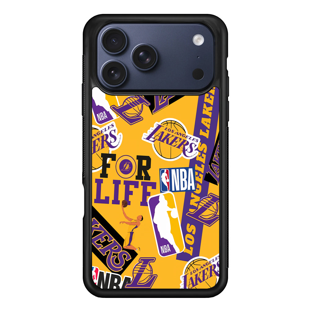 NBA Los Angeles Lakers Pride iPhone 17 Pro Max Case - Xtracase