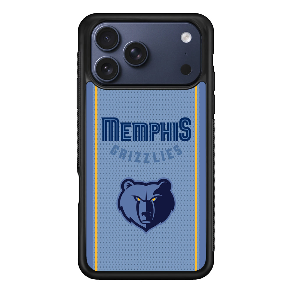 NBA Memphis Grizzlies Jersey iPhone 17 Pro Max Case - Xtracase