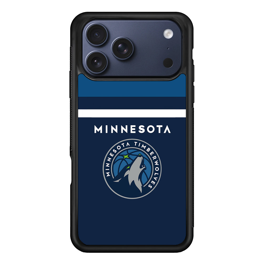 NBA Minnesota Timberwolves Jersey iPhone 17 Pro Max Case - Xtracase