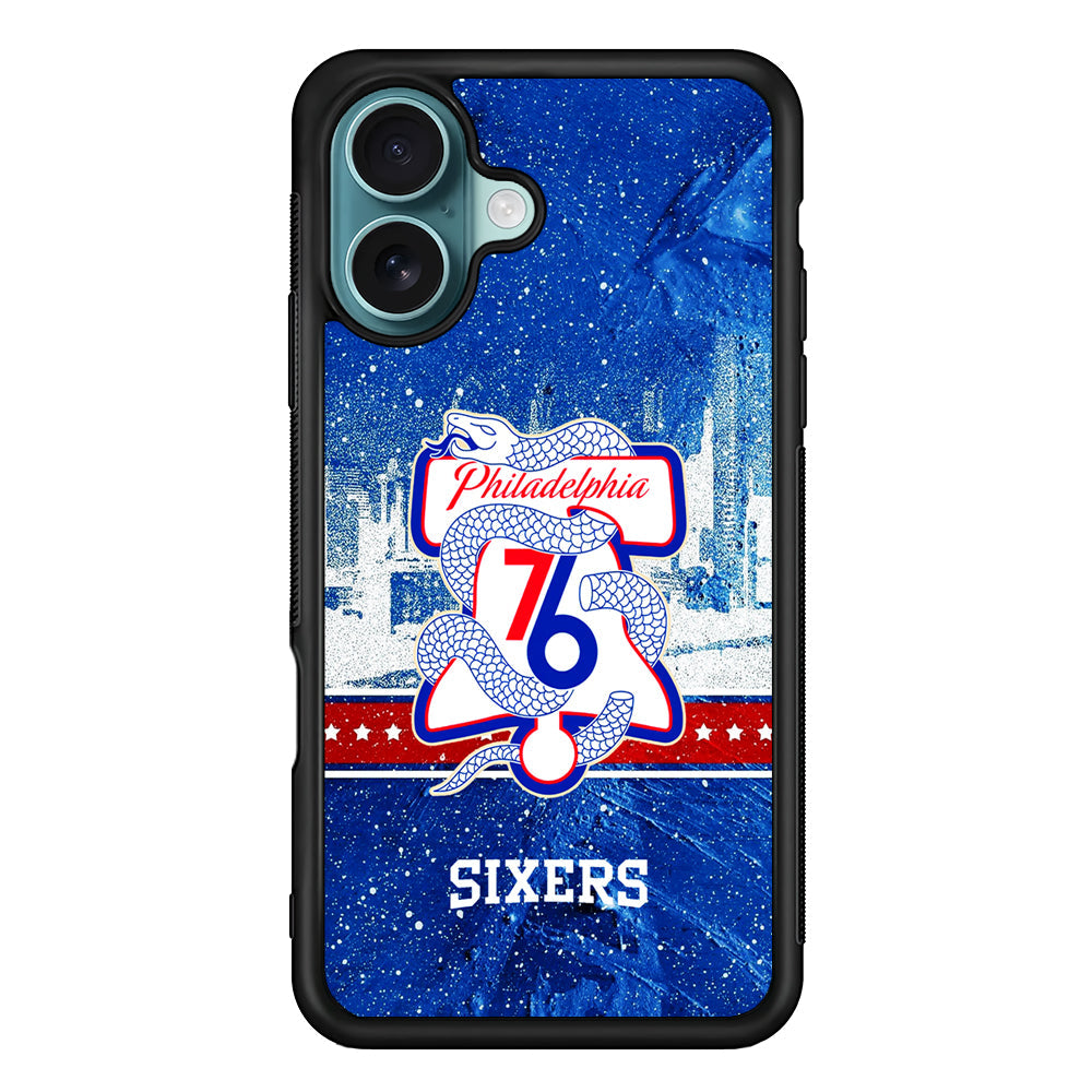 NBA Philadelphia 76ers Sixers iPhone 16 Plus Case - Xtracase