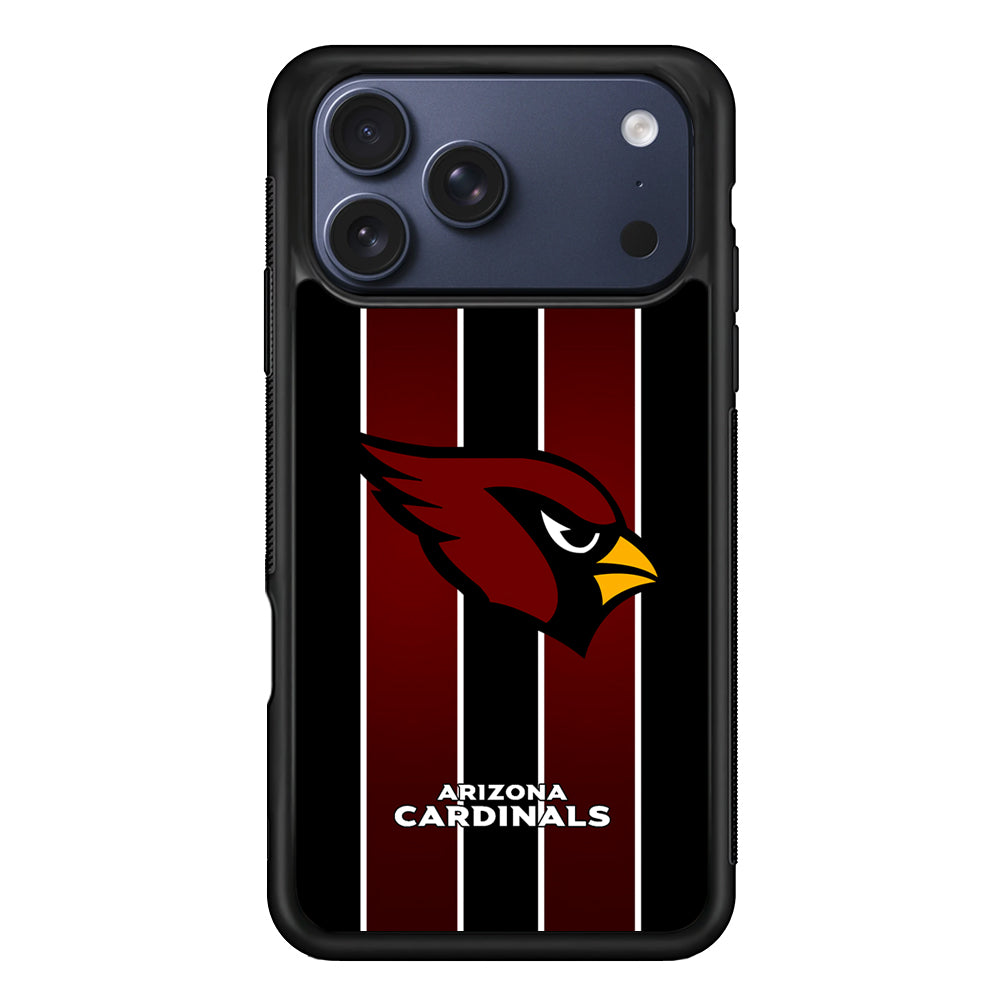 NFL Arizona Cardinals Strike Line iPhone 17 Pro Max Case - Xtracase