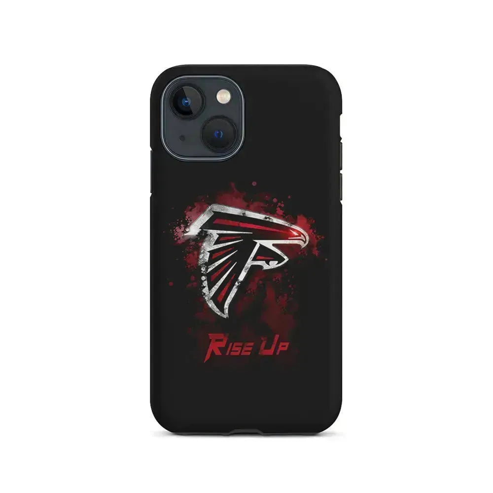 NFL Atlanta Falcons Rise Up iPhone 13 Mini Case-2 in 1 Tough Case-Xtracase