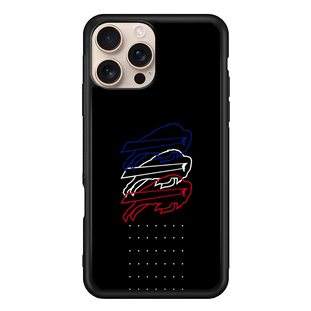 NFL Buffalo Bills Logo iPhone 16 Pro Max Case - iPhone 16 Pro Max