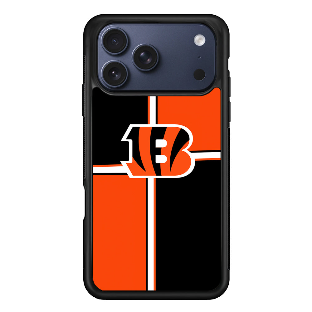 NFL Cincinnati Bengals Logo iPhone 17 Pro Case - Xtracase