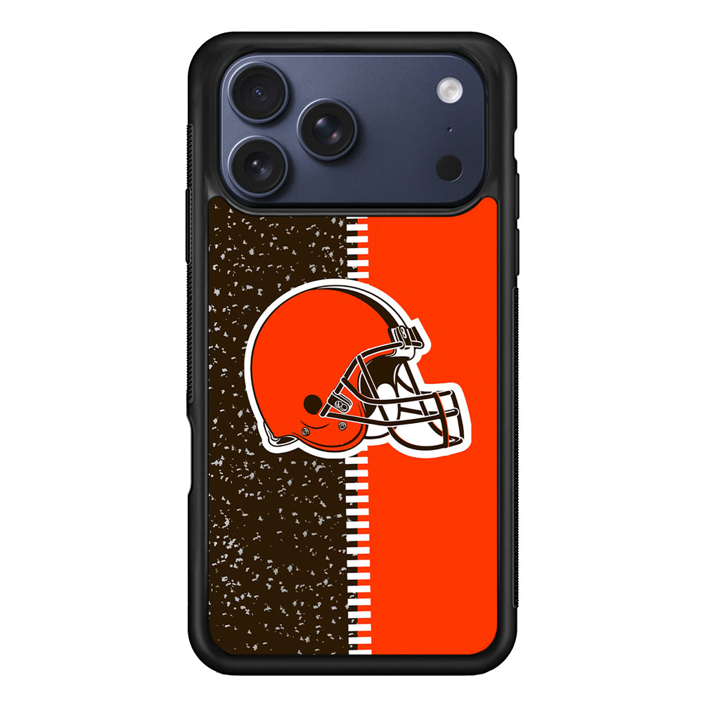 NFL Cleveland Browns Logo iPhone 17 Pro Max Case - Xtracase