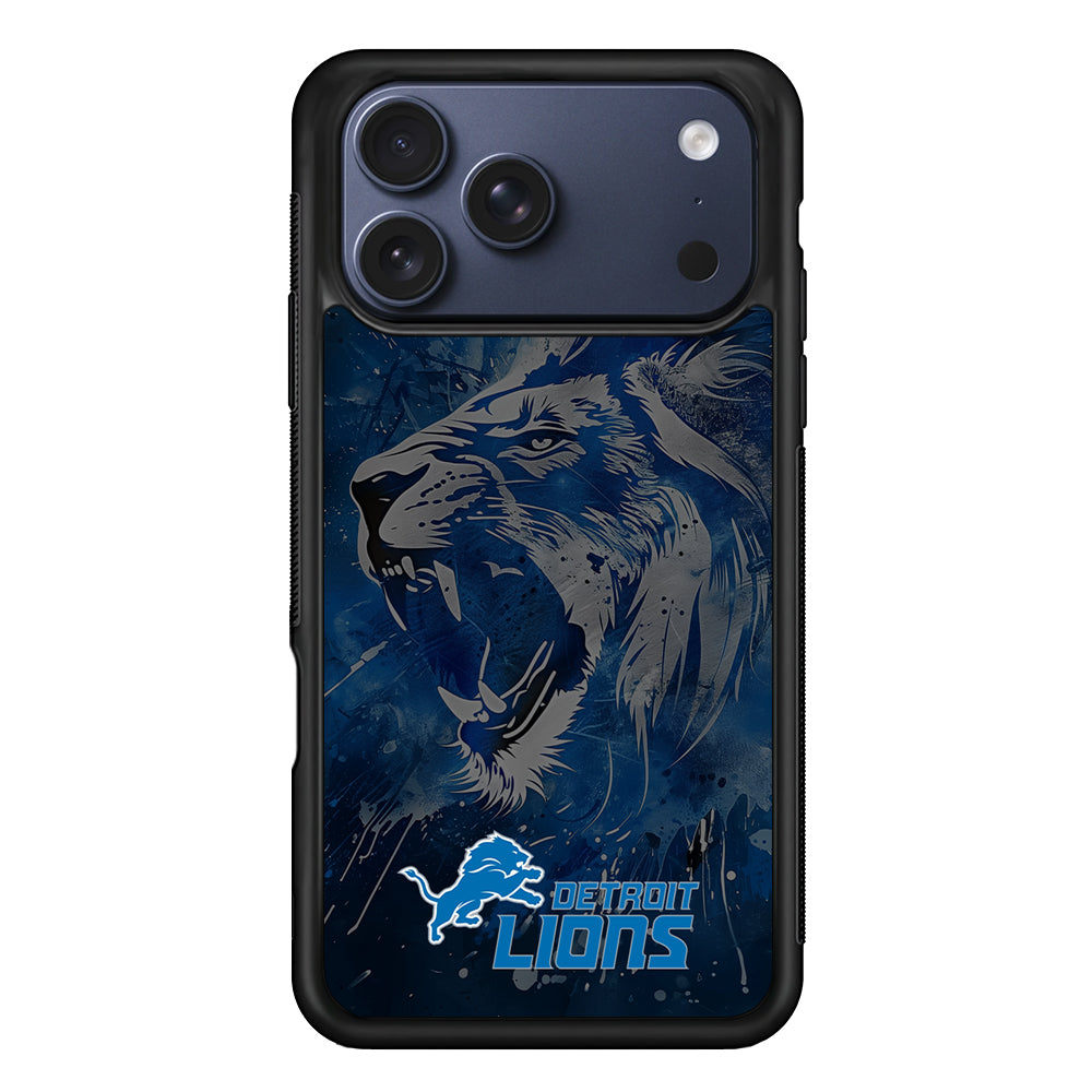 NFL Detroit Lions Roar iPhone 17 Pro Case - Xtracase