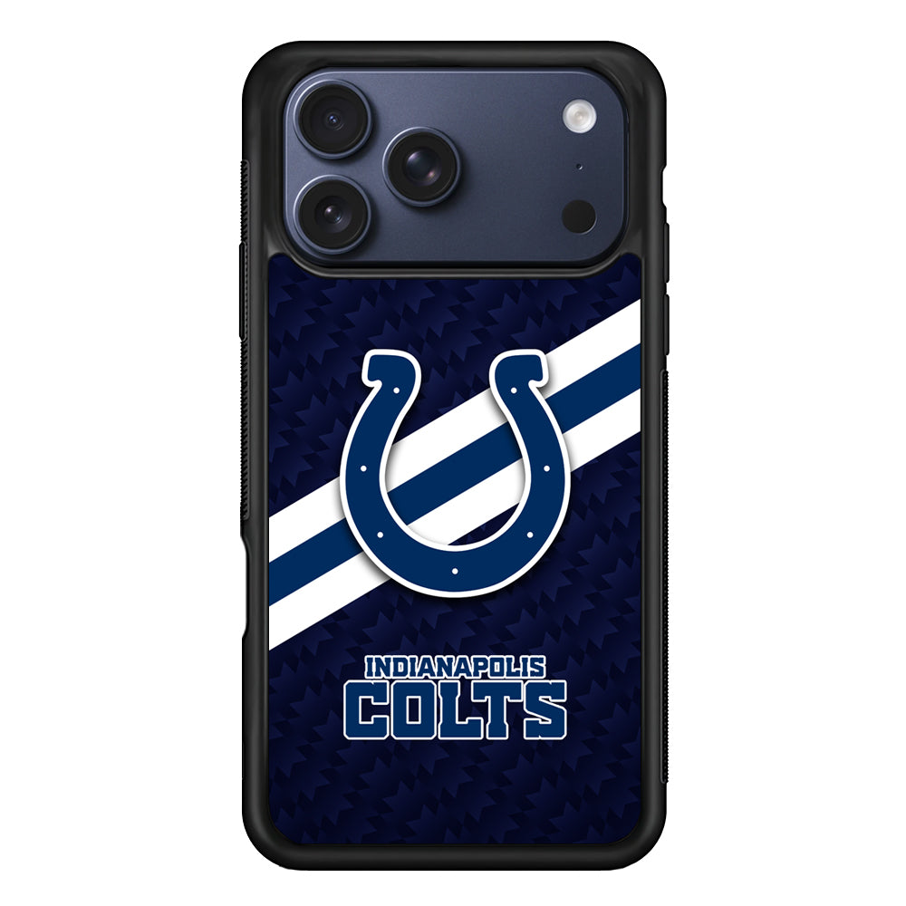 NFL Indianapolis Colts Stripe iPhone 17 Pro Max Case - Xtracase