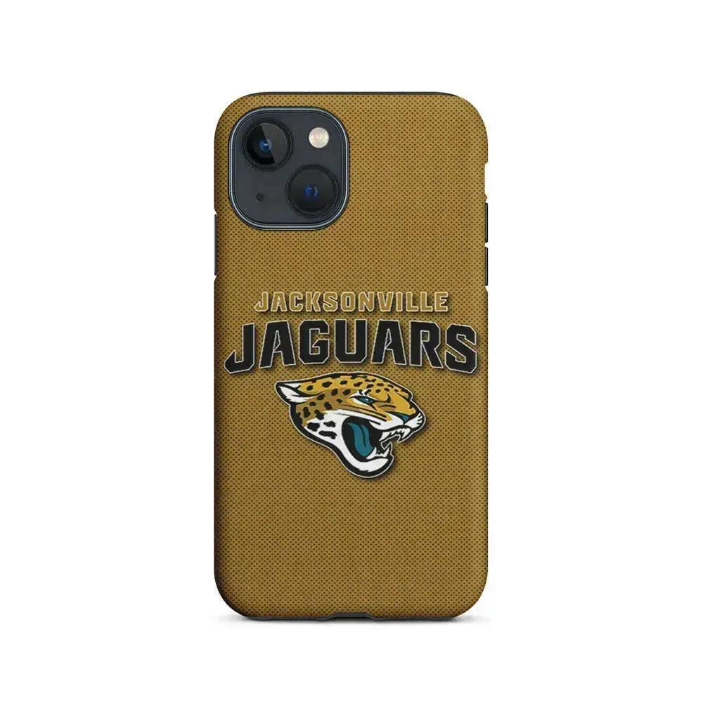 NFL Jacksonville Jaguars Logo iPhone 13 Mini Case-2 in 1 Tough Case-Xtracase